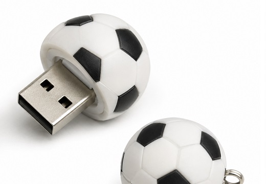 Bedrukte voetbal USB-sticks laten maken